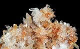 Orange Creedite Crystal Cluster - Durango, Mexico #51652-2
